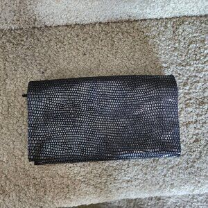 Latico Eloise Wallet Lizard Black